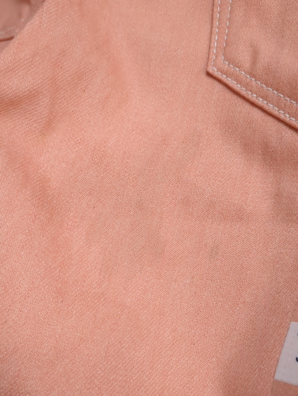 Levi's Men's 34 x 30 501 Shrink-To-Fit Raw Unwashed Denim Coral Jeans NWT - Picture 9 of 10